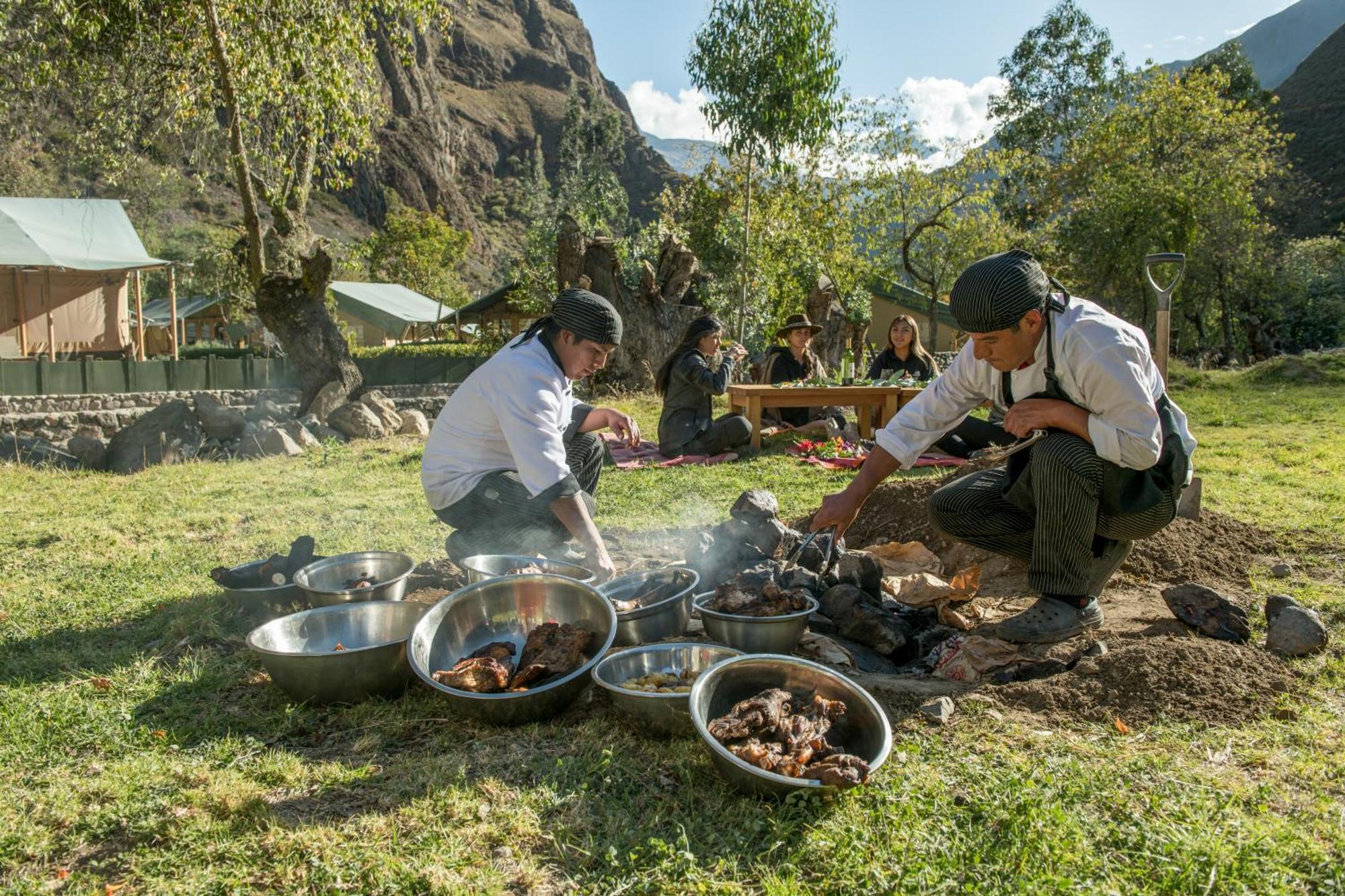 Las Qolqas Ecoresort Ollantaytambo Eksteriør billede